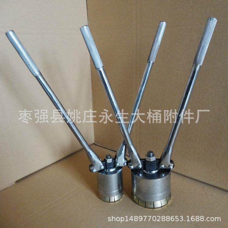 200升油桶封口钳200L铁桶压盖器 打盖器油桶封口手压钳
