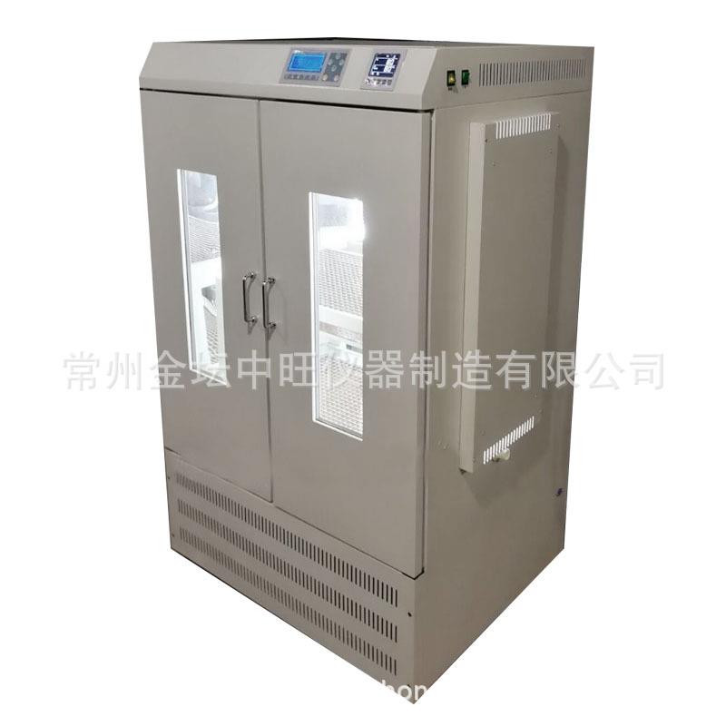 500L智能型大容量双开门微生物生化光照培养箱价格