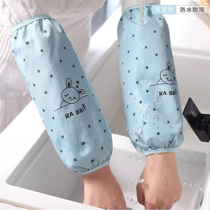 Extended Kitchen Sleeve Covers for Autumn and Winter, Waterp - 实物图