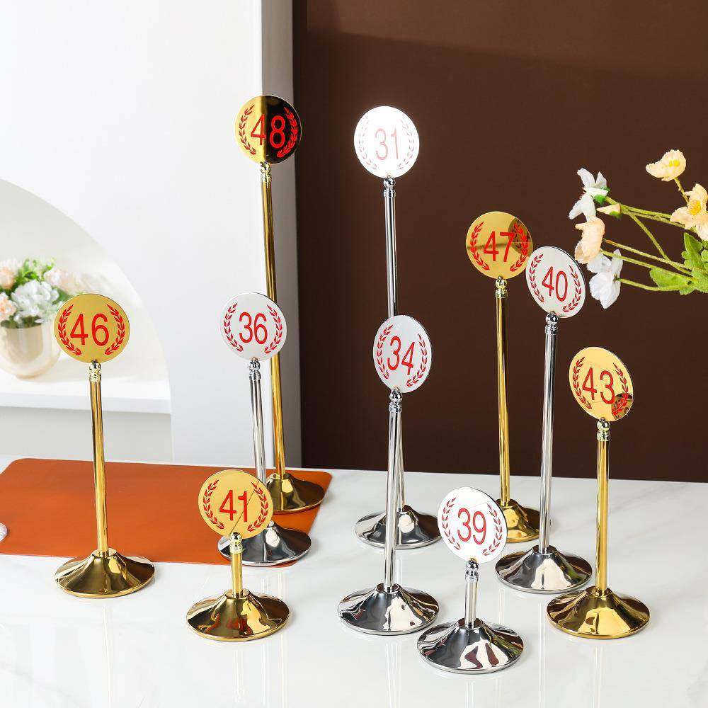 酒店金色台牌婚礼桌卡席位卡牌不锈钢台号牌饭店餐厅宴用数字餐牌,节庆用品/礼品,陪嫁用品套装,淘宝优惠券,粉丝福利购,淘宝优惠卷