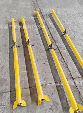 煤矿用便携式螺旋支柱机械式巷道支护这边63*2.m井下撑杆支柱装置