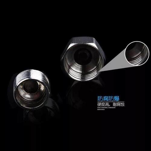 不锈钢4分堵头堵帽内丝外丝四分六分水管堵头闷头管堵管帽加厚