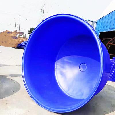 800升菌类培植PE大白圆桶3吨7吨泡菜竹笋腌制发酵桶5000L酿酒圆桶