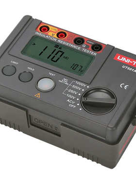 UNI-T优利德绝缘电阻测试仪兆欧表摇表式电子电工电阻表UT501A/2A