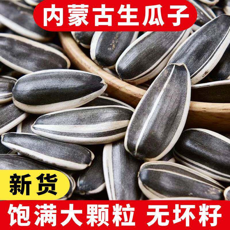 生瓜子2025年新货大颗粒葵花籽内蒙古精选晒干原味葵瓜子炒货零食