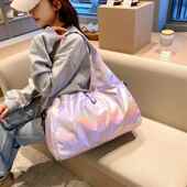 新款 手提瑜伽包女士运动休闲健身包干湿分离轻便大容量旅行袋