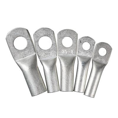 冷压接线DIN端子德标46235系列镀锡铜端子线缆铜鼻子线耳地环