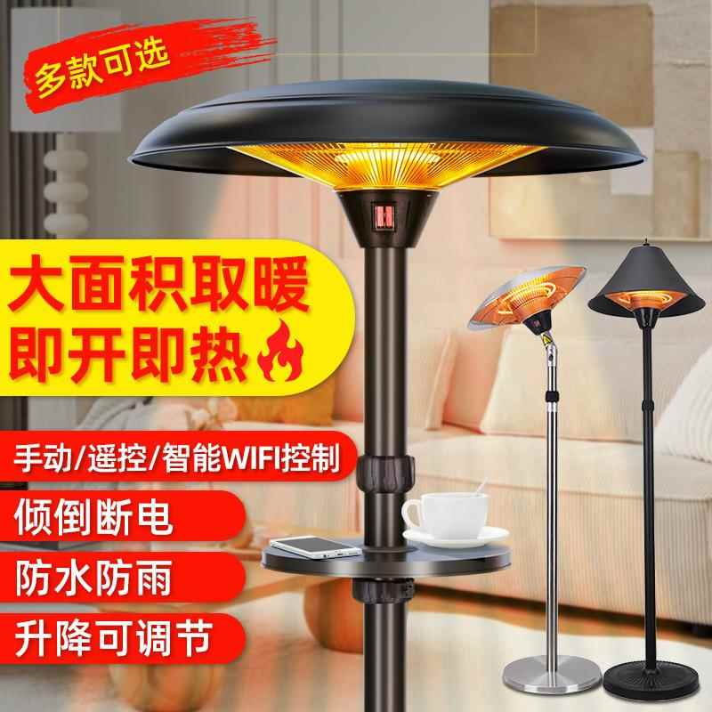 帝世朗户外电取暖器伞型立式取暖炉家用庭院大厅烤火炉室外取暖器