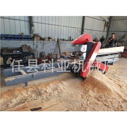 大型圆木推台锯原木开料圆木开板锯全自动小型精密开料锯圆盘锯