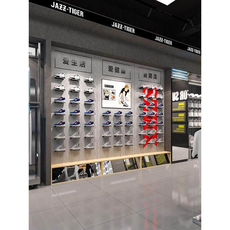 鞋店鞋架展示架服装店专用鞋托展示架落地式专卖店鞋垫男装货架子