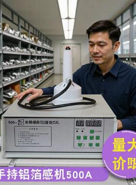 500A电磁感应铝箔封口机，塑料玻璃封口机，蛋黄酥封口机，