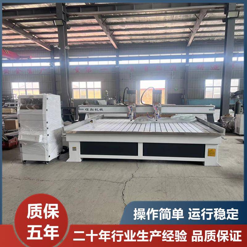恒庆翔重型石材雕刻机木材雕刻双头雕刻机雕花机高速多功能设备
