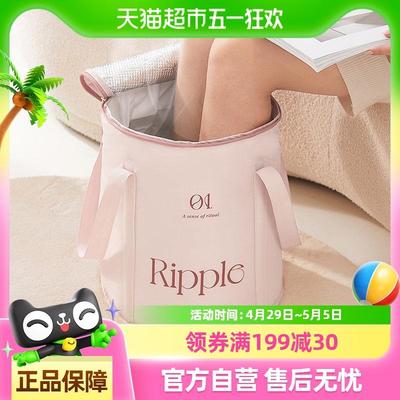 eachy可折叠泡脚桶小腿足浴桶洗脚盆高深便携式加深保温泡脚袋