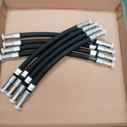 钢丝缠绕液压油管 多层重型工程机械挖掘机液压软管 高压橡胶油管