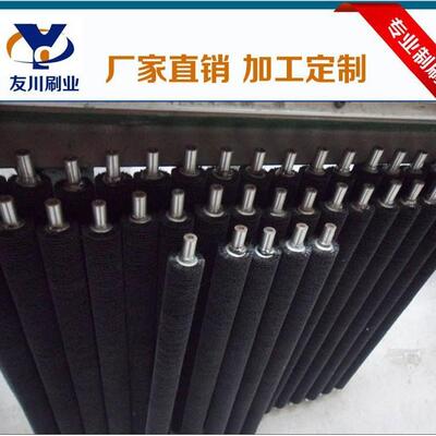 厂家直销各类毛刷辊 除锈毛刷辊传动毛刷辊缠绕式毛刷辊