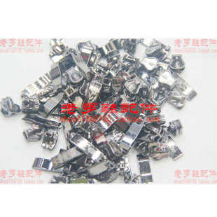 尼龙号激光3金属 号齿拉链树脂铜拉链57号100个拉锁头