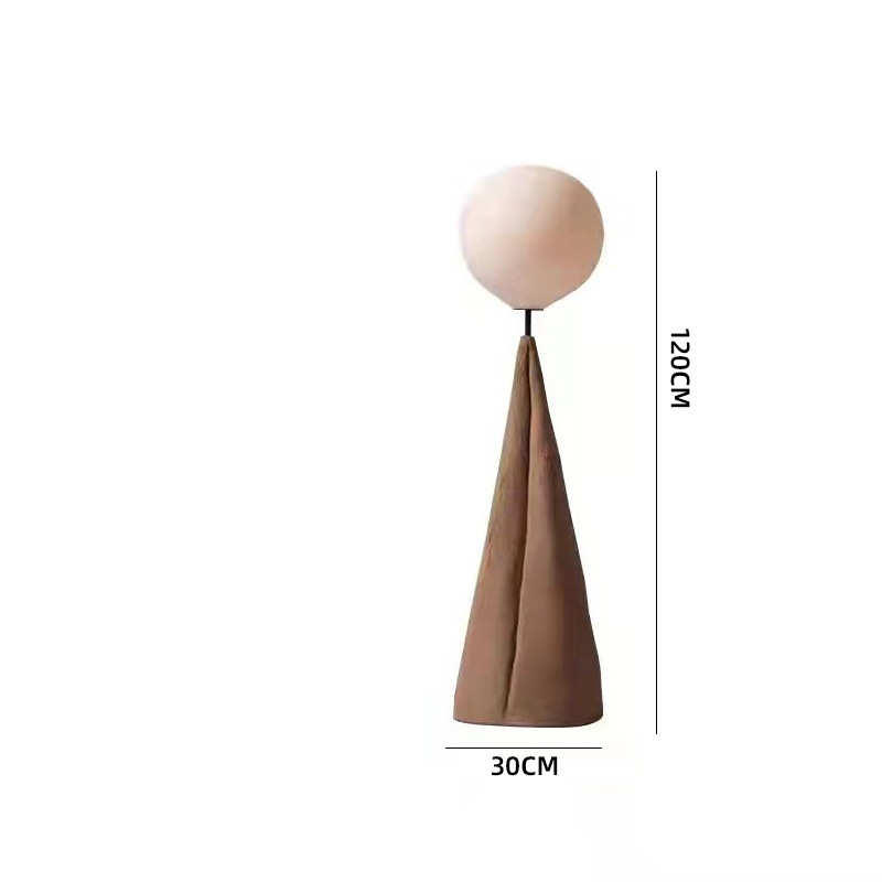 后现代轻奢玻璃落地灯酒店样板间客厅卧室北欧简约装饰床头落地灯