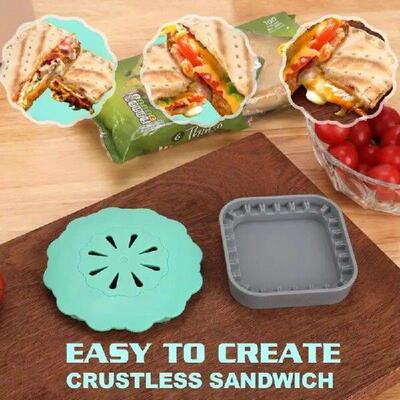 Sandwich Cutter Square Food Cutters For Kids Lunch Food