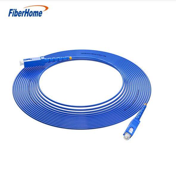 烽火通信铠装光纤跳线 电信级防潮防鼠网络收发器尾纤SC/FC/LC/ST