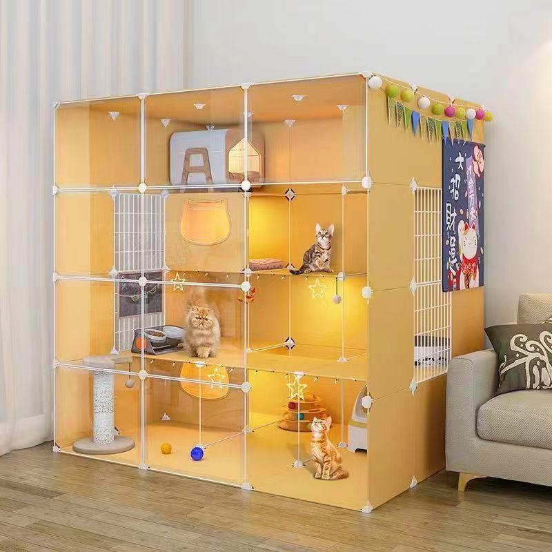 别墅带舍一体厕所猫超大猫室内空间猫全景柜自由家用笼子猫猫屋