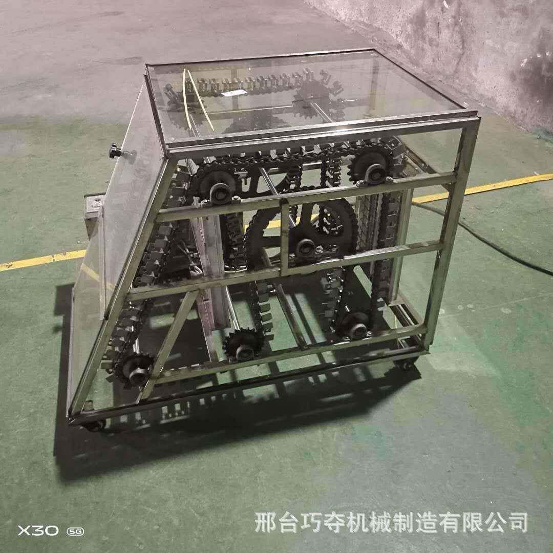 自动旋转烧烤车商用全自动旋转翻转烤串机小型烤肉机链条烤肉机