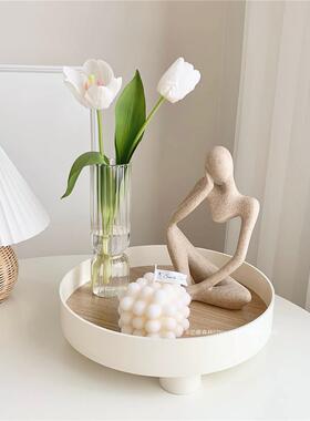 ins风家居创意摆件套装 抽象雕塑简约北欧风客厅玄关酒店民宿装饰