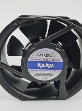 原装KAKU卡固KA1725XA2BALL双滚珠轴17250.28A220V风扇轴流风机