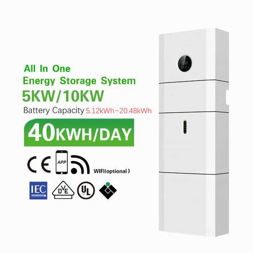 5KW10KW10000次循环磷酸铁锂电池逆变器储能一体机家用光伏系统