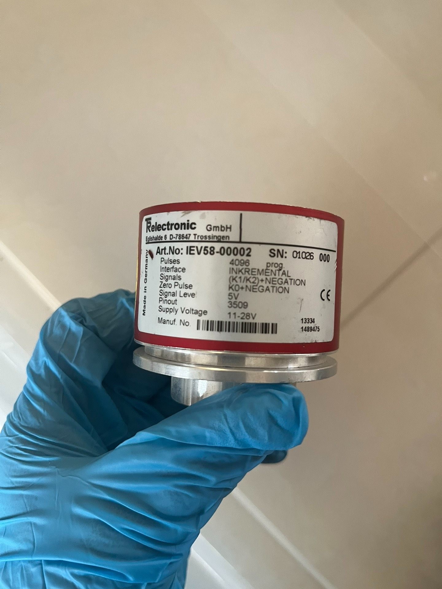 TR编码器 IEV58-00002 实物拍摄 一个