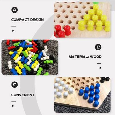 Checkers Kids Toy Educational Chinese Traditional Desktop