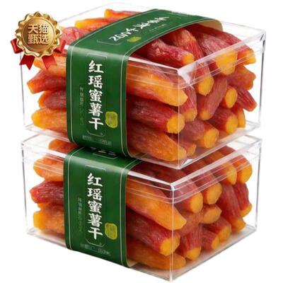 胖超市东来红瑶蜜薯干旗舰店农家自制无糖烤红薯干无添加倒蒸地瓜