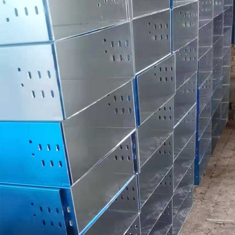 热浸锌桥架热镀锌桥架桥架槽式梯式托盘大跨距防火桥架厂家批发