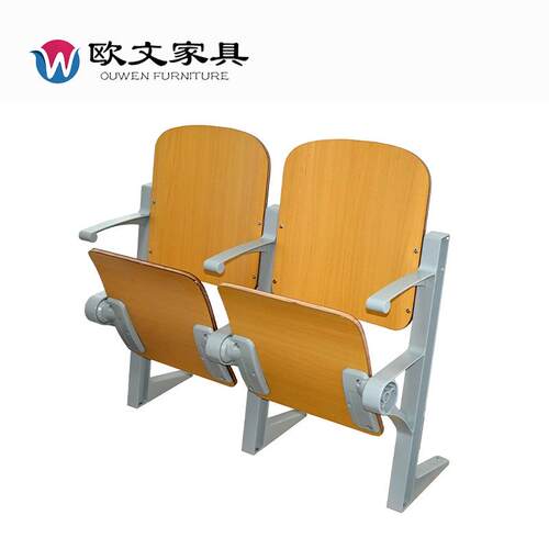 学校阶梯排椅铝合金阶梯教室课桌排椅大学连排课桌椅多媒体连排椅