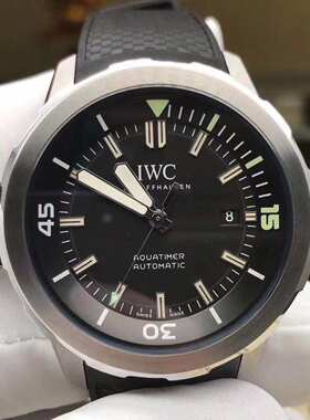 正品[9.8新]IWC万国男表海洋时计全自动机械瑞士腕表IW329001