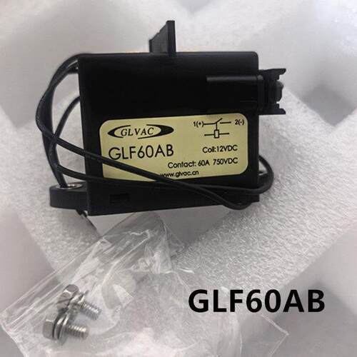 国力GLVAC继电器GLF60AB线圈12VDC耐压750VDC60A新能源纯电动电磁