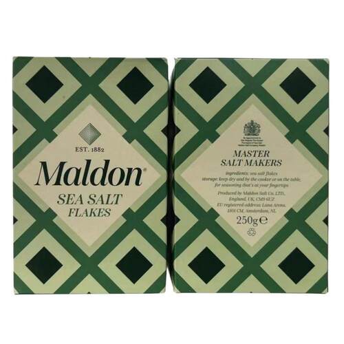 英国进口Maldon薄片250g西餐调料Sea Salt Flakes