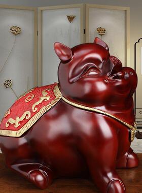 猪摆件存钱罐十二生肖储罐大号创钱意开礼6737业礼品储蓄乔罐迁新