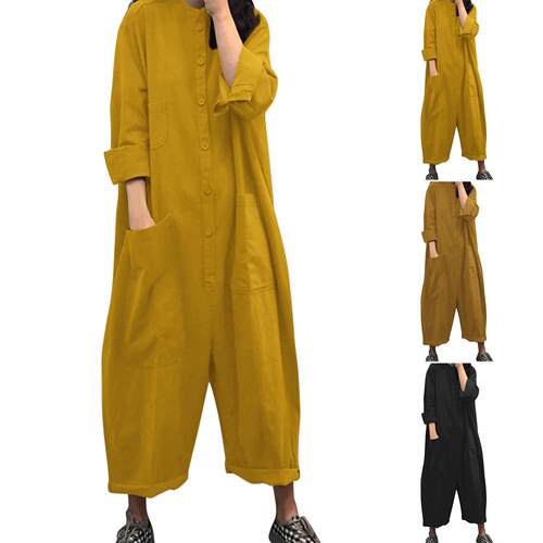 Jumpsuit, multi pocket shirt, jumpsuit