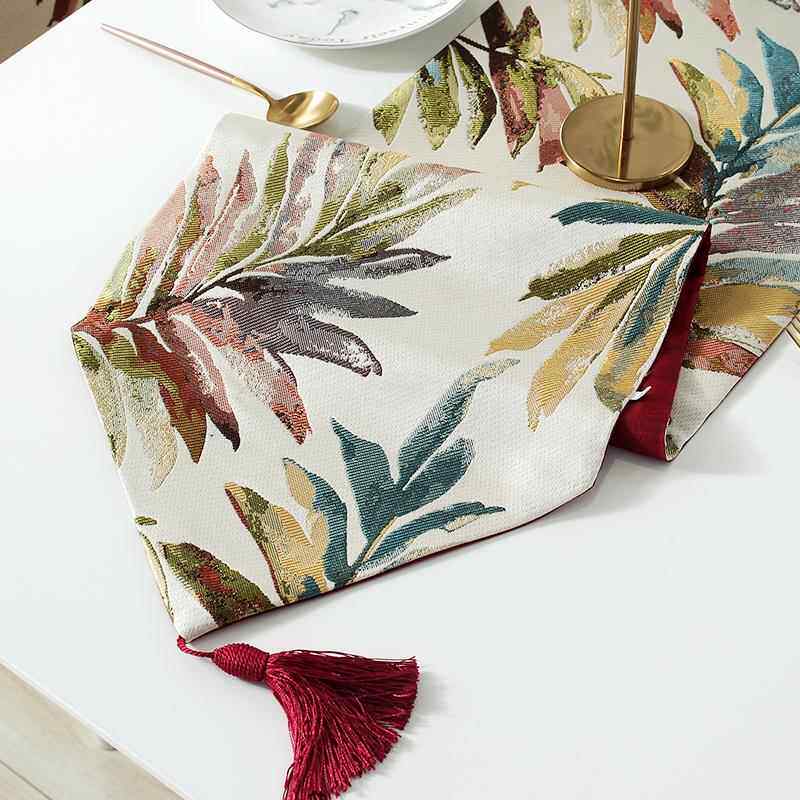 高档桌席旗美国高端无茶障碍豪华茶几高端桌餐柜套布茶几坐垫几桌