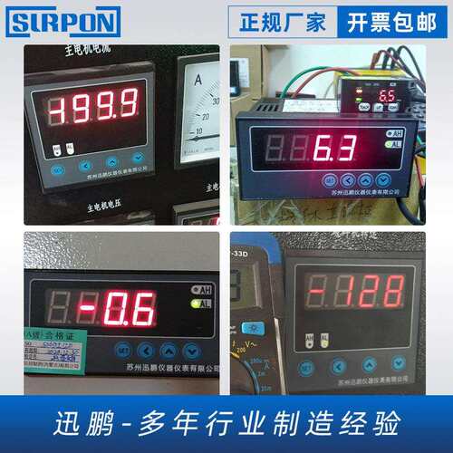 WPK6经济型数显表 多规格输入数显表 面板式数显表