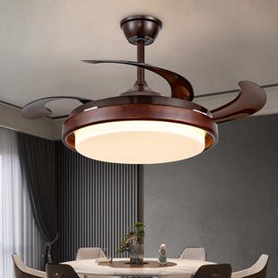 吸新中吸式顶灯全光护谱眼客43703厅灯中国风卧室灯橡木长方形顶