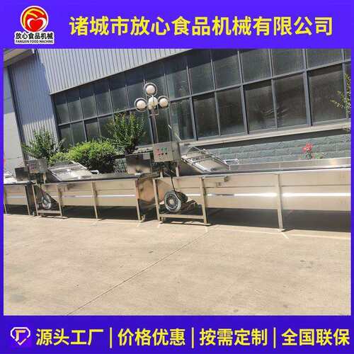 蔬菜清洗流水线全自动多功能水果蔬菜清洗机大鱼水产品气泡清洗机