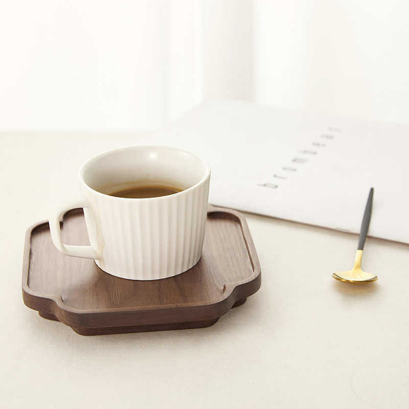 定制整木新中式复古放钥匙玄关放茶杯水果糕点黑胡桃木花边长托盘,餐饮具,盘,淘宝优惠券,粉丝福利购,淘宝优惠卷