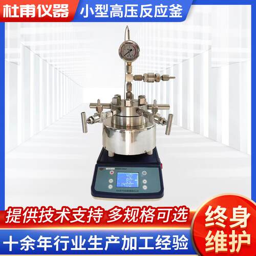 厂家直营TGYF-C小型高压反应釜可电动搅拌磁力搅拌不锈钢反应釜