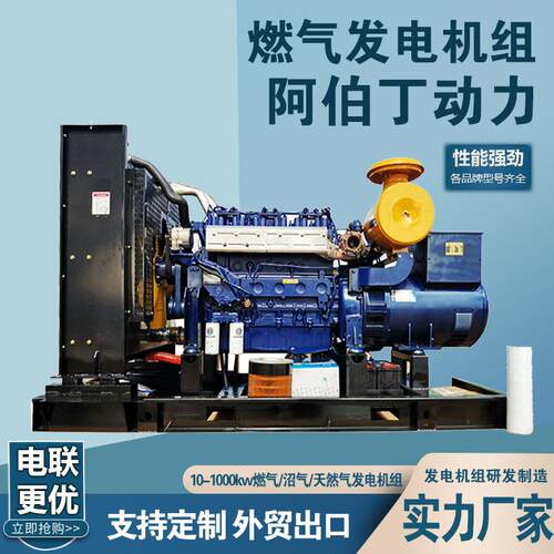 潍坊燃气发电机组 200kw沼气燃气发电机品质放心全国联保
