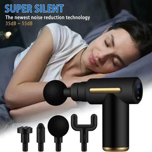 Fascia Gun Muscle Relaxation Massager Electric Vibration Mas