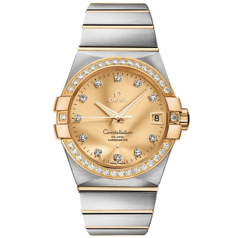 [9.8新]欧米茄星座系列123.25.35.20.58.001自动机械男士手表