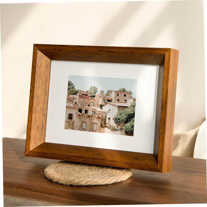 Nordic simple wooden photo frame square picture frames 相框图片