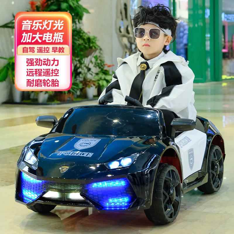 正品儿童遥电动车四轮控四驱具充电汽车男女小孩可宝宝坐1-6岁玩