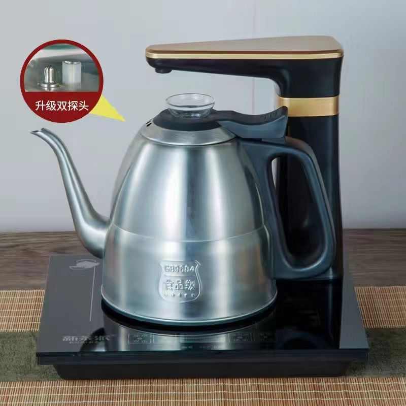 茶具水器保温上水全自动吸加热纯净水壶煮茶电动饮水机抽烧水桶装